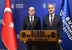 Bakan Şimşek, Bursa'da iş insanları ile bir araya geldi