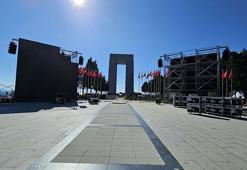 Şehitler Abidesi'nde '18 Mart' hazırlığı