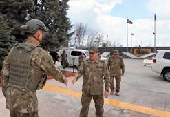Orgeneral Bayraktaroğlu, sınır ötesi ve hudut hattındaki askerleri denetledi