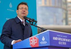 İmamoğlu Ataköy-İkitelli metro hattının açılışını yaptı