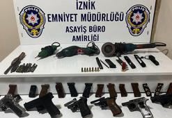 Bursa'da kaçak silah atölyesine operasyon