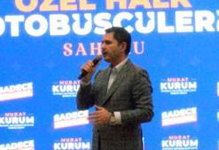 Kurum sahurda özel halk otobüsçüleri ile bir araya geldi