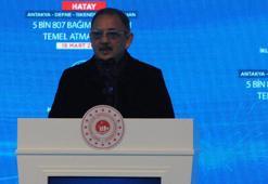 Bakan Özhaseki: Hatay’da 224 milyarlık yatırımımız var
