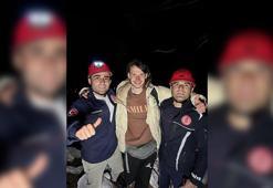 Tırmanış sırasında kaybolan Alman turist 5 saatte bulundu