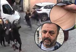 Kağıthane'de servis şoförüne levyeli saldırı: Korku dolu anlar kamerada