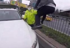 "Emniyettenim" diyerek trafikte saldırdı, gözaltına alındı