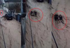 Selde kurtuldu, başkasını kurtarmak isterken yine suya kapıldı