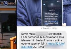 Dolandırıcıların 'HGS' ve 'İSPARK' tuzağı