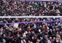 Batman'da çeyiz evi açılışına 'indirim' izdihamı engeli