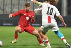 Ümit Milli Takım, özel maçta Gürcistan’ı 2-1 mağlup etti