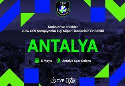 2024 CEV Şampiyonlar Ligi Süper Finalleri’ne Antalya ev sahipliği yapacak