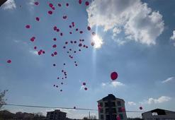 Kampanya amacına ulaştı, SMA''lı Havvanur tedavisi için Dubai'ye pembe balonlarla uğurlandı