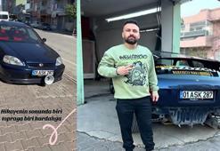 'Hikayenin sonunda biri toprağa, biri hurdalığa' notu ile paylaştığı otomobiliyle yaptığı kazada öldü