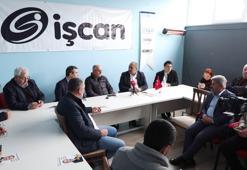 İYİ Parti Esenyurt Belediye Başkan Adayı Yıldız, Fatih Sanayi Sitesi’nde esnafı ziyaret etti