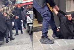 Fatih'te telefon kılıfı kavgasında kadına darp