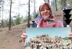 Çorak araziden ormana 45 yıllık fotoğraf karesinde