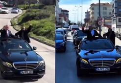 Pendik'te muhtar adayının çakarlı konvoyuna ceza