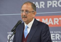 Bakan Özhaseki: Şu anda 4 bin 333 köyde çelik evler yaptırıyoruz