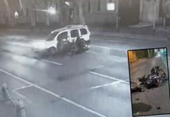 Beşiktaş'ta 'U' dönüşü yapan araca çarpan motosikletli Semanur yaşam savaşı veriyor