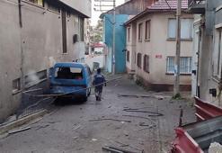 4 katlı otelin kazan dairesindeki patlama hasara yol açtı