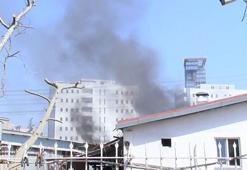 Küçükçekmece'de tekstil fabrikasında yangın