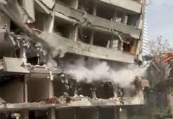 Gayrettepe'deki 'Birinci Şube' binası yıkıldı