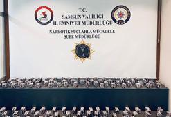 Bavuldan 13 bin 797 sentetik ecza çıktı