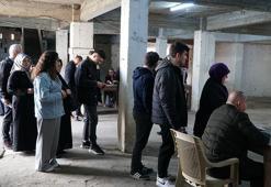 Rize'de seçmen sandık başında