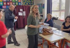 Berrak Tüzünataç, Nilperi Şahinkaya ve Saba Tümer oylarını kullandı