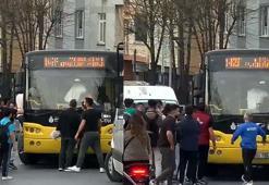 Avcılar'da yol tartışmasında İETT şoförüne yumruklu saldırı