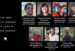 Gazze’de ölen 7 yardım çalışanının kimlikleri açıklandı