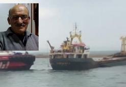 Marmara Denizi’nde batan geminin kaptanı son yolculuğuna uğurlandı