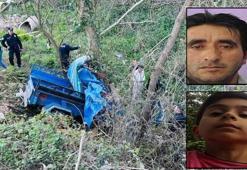 ‘Patpat’ kazasında ölen baba- oğul, yan yana toprağa verildi