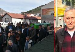 Gece kulübündeki yangında ölen işçi, Gümüşhane'de toprağa verildi