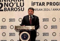 Bakan Tunç: 'Avukatlık Kanunu'yla ilgili taslak çalışmamız var