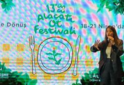 Çeşme Belediye Başkanı Lal Denizli, 13. Alaçatı Ot Festivali’nin lansmanını yaptı