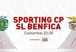 Portekiz'de Sporting ile Benfica arasındaki şampiyonluk maçı D-Smart ve D-Smart GO'da