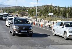 'Kilit kavşak' Kırıkkale'de, bayram yoğunluğu başladı