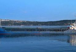 Çanakkale Boğazı'nda gemi arızası