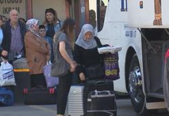 Otogarda bayram yoğunluğu devam ediyor