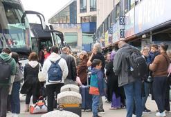 Otogarda bayram yoğunluğu devam ediyor
