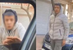 Fatih'te para vermeyen sürücüye saldıran değnekçi yakalandı