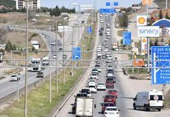 'Kilit kavşak' Kırıkkale'de trafik yoğunluğu