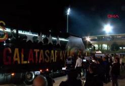 Galatasaray kafilesi stada ulaştı