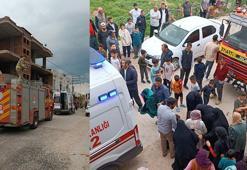 Halıları toplarken havalandırma boşluğuna düşen kadın, öldü