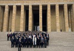 Emniyet teşkilatından Anıtkabir'e ziyaret