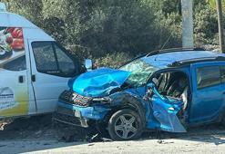 Bodrum'da alkollü sürücünün kullandığı otomobil, kamyonetle çarpıştı: 1 ölü, 1 yaralı