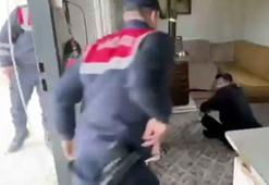 Gaziantep'te, firari hükümlü bağ evinde yakalandı