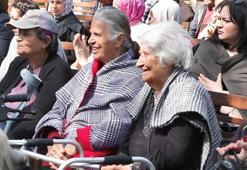 Darülaceze'de bayramlaşma töreni