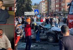 Bolu'da tur otobüsüne çarpan otomobildeki 2 kişi öldü, 1 kişi ağır yaralandı